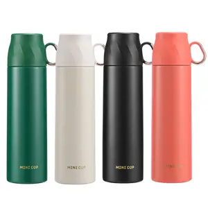 Hot Sale Wholesale One Lid Dual-purpose Thermos Double Wall Stainless Steel Vacuum Flask