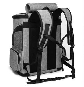 Free Sample black pet Carrier <b>backpack</b> dog carrier breathable mesh for small dogs <b>cats</b> - Product Image 6