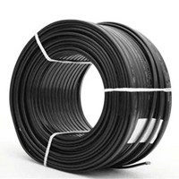 Fil de cuivre rouge émaillé de 10 mm à 35 mm à prix compétitif pour panneaux solaires CC, soudage, découpe et câbles d'alimentation