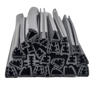 Morsetto a forma di U personalizzato in vetro nastro adesivo morsetto vetro striscia fissa guarnizione in gomma EPDM - Product Image 2