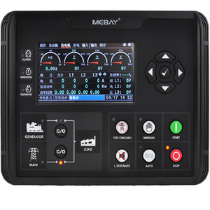 แผงควบคุมเครื่องกำเนิดไฟฟ้า MEBAY DC70D REMOTE พร้อมหน้าจอ LCD สี สำหรับควบคุมระบบไฟฟ้า - Product Image 4