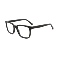 Chine usine en gros acétate monture de lunettes 2025 nouveau carré optique cadres Salsa motif Animal Anti-lumière bleue unisexe