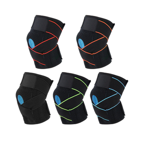 Soporte de Rodilla Ajustable Personalizado de Fábrica con Protección Integral, Antideslizante, Transpirable, con Almohadilla de Gel Rotuliana para Deportes - Product Image 2
