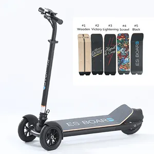 ESWING OEM ODM Scooter elétrico de alta velocidade poderosa de 8,5 polegadas 500 W 48 V dobrável de 3 rodas