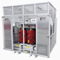 5500kVA 34.5kv résine coulée transformateur de type sec avec boîtier de protection transformateur de type sec