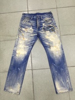 Lotfeel japonais lisière Denim Jeans lavage plante lisière Denim tissu en gros