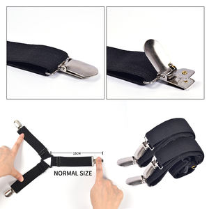 Verstelbare Kriskras Clips Bedlaken Vastmaken Bretels Clips Elastische Band Hoeslaken Laken Houder Riemen - Product Image 3