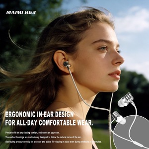 Écouteurs intra-auriculaires filaires Maimi 120CM OEM USB-C pour le gaming et la musique, <span class=keywords><strong>avec</strong></span> micro et contrôle du volume - Product Image 4