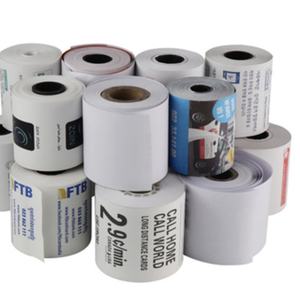 Rollos de Papel Térmico para Punto de Venta/Recibos de Efectivo, 60g 65g 70g 57*40mm 80*80mm, Capa Única, 100% Pulpa de Madera, Certificación ISO9001 CE, Venta al Por Mayor - Product Image 4
