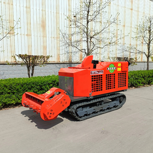 Desbrozadora de orugas diésel de 50 CV con control remoto y tanque de combustible de 93 litros, resistente, impermeable, para uso comercial en granjas y vegetación vial. - Product Image 1