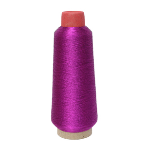 Nhà Máy Giá cao sức mạnh 75D 150D cho <span class=keywords><strong>lurex</strong></span> Crochet đan sợi màu sắc khác nhau kim loại thêu chủ đề sợi cho MS - Product Image 4