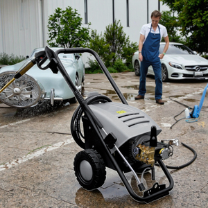 Hidrolavadora Eléctrica de Alta Presión LAVOR, Máquina de Lavado de Autos con Cabezal de Bomba Lineal de Latón con Función de Succión y Suministro - Product Image 1