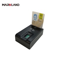 MZR02 USB PS/CS PIV NFC çift arabirim akıllı kart okuyucu ile biyometrik parmak izi tarayıcı