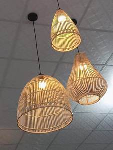 Lámpara de decoración vietnamita, iluminación de ratán de bambú, más vendida - Product Image 2