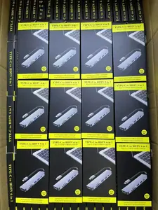 Hub USB C 8 en 1 avec port HDTV 4K, Ethernet Gigabit, 100W PD, lecteur de carte SD/TF pour ordinateur portable, <span class=keywords><strong>station</strong></span> d'accueil pour <span class=keywords><strong>MacBook</strong></span> <span class=keywords><strong>Pro</strong></span> - Product Image 6