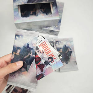 Jeu personnalisé Collection Heroes Booster de cartes Cartes de table rares Jouets cadeaux pour enfants - Product Image 3