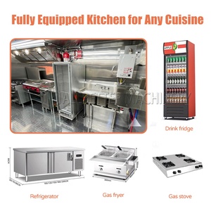 Furgone Ristorante Mobile per Tacos e Caffè, Attrezzatura per Barbecue su Misura, Camion Cucina, Rimorchio Concessioni, Carretto Ristorante - Vendita Calda - Product Image 2