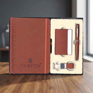 Professional PU Leather <b>Christmas</b> New Year Promotional Gift Set Digital Printing Engraved Personalized Pen Keychain Card Holder - Product Image 1