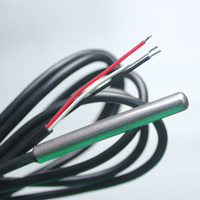 Sonde de température PTC PT100 OEM/ODM en acier inoxydable, étanche IP65, haute précision 0,1°C, RTD Pt 100 Ohm, pour soudage