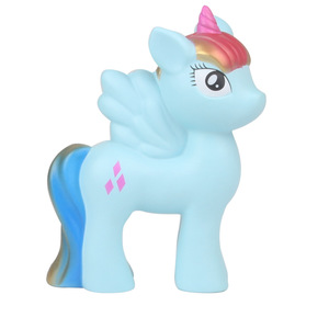 Jouet anti-stress en forme de poney licorne avec de grands yeux, rebond doux, pour enfants de 2 à 4 ans, unisexe - Product Image 3
