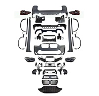 Kit de Conversión de Carrocería con Faros Delanteros, Faros Traseros, Parachoques, Faldones Laterales y Guardabarros para BMW X3 G01 G08 2018-2021, Actualización a X3M F97 LCI