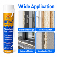 Adhésif mousse polyuréthane A12 300ml, expansion 55x, longueur de remplissage 30m, qualité A1, pistolet à mousse, double usage, pour l'étanchéité des joints de portes et fenêtres