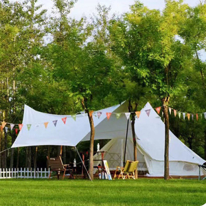 Nouvelle arrivée Tente de camping en plein air 8 personnes pour une fête de famille Tentes de safari de serrage à <span class=keywords><strong>prix</strong></span> d'usine pour une tente de camping en plein air - Product Image 3
