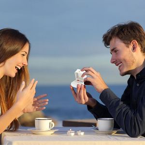 Mini Storage Boxes & Bins Ring <b>Box</b> for Wedding Engagement Jewelry Boxes Packaging Display Ring Case Storage Holder - Product Image 6