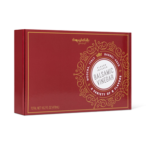 Coffret d'échantillons de vinaigre balsamique 6 pièces - Conservation à température ambiante - Carte-cadeau personnalisable imprimable - Impression numérique - Cadeau idéal - Product Image 6