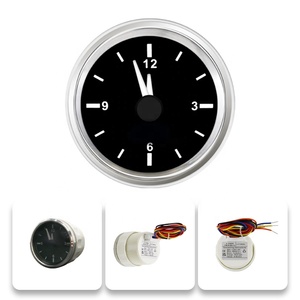 Wenle kus Tự động đồng hồ biển mét đo 52mm 12V <span class=keywords><strong>24V</strong></span> 2732127 12 Giờ định dạng K-Y09000 giờ mét cho thuyền - Product Image 6