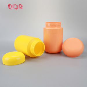 250ml 500ml HDPE colored <b>protein</b> powder jar Plastic <b>protein</b> powder canister sports nutrition supplement <b>bottle</b> medicine pill - Product Image 6