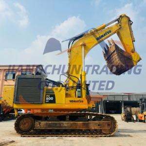 Excavadora Hidráulica Komatsu PC800 Original, Motor Diésel, Bomba Hidráulica, Excelente Estado, Sin Fugas, Tren de Rodaje Súper Resistente - Product Image 1