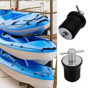 Stainless Steel Marine Drain Plug T Handle Snap Neoprene Seal Rubber Plugs Fits Tube 1-1/4 Inch <b>Yacht</b> Boat Hardware Stainless St - Product Image 6