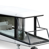 Maison préfabriquée moderne en conteneur, capsule spatiale modulaire, cabine, unité d'hôtel en métal, villa