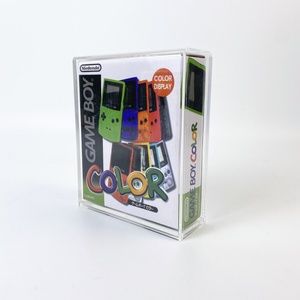 Luxury Transparent Acrylic Game Boy Color Case with Customized Logo Silk-Screen Printing Custom Thickness - Product Image 2