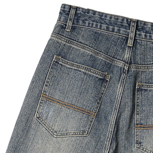 Pantalones Vaqueros Anchos de Mezclilla Desgastada para Hombre, Estilo Casual, Primavera, Verano, Otoño, Invierno 2026 - Product Image 5