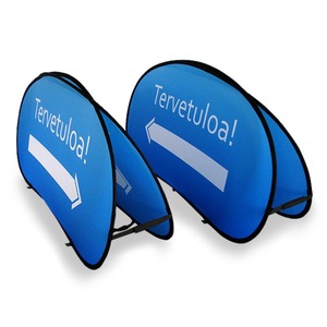 Thiết Kế Miễn Phí Biểu Tượng Màu Tùy Chỉnh Văn Bản Một Biểu Ngữ Khung <span class=keywords><strong>Pop</strong></span> Up <span class=keywords><strong>Pop</strong></span> Out Một Khung Sideline <span class=keywords><strong>Banner</strong></span> Dấu Hiệu - Product Image 3