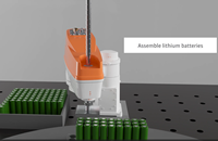 Robot SCARA 4 axes haute vitesse KR12 R650 Z400, charge utile 12 kg, alimentation 1 kVA 220 V pour la manutention, le tri, l'étiquetage, l'assemblage et la distribution