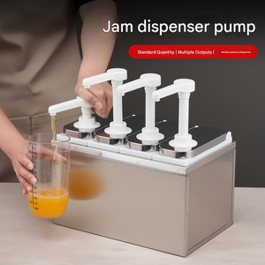 Bouteille à presser de cuisine / Distributeur <span class=keywords><strong>pour</strong></span> sauces, sirops et assaisonnements – Contenant multifonctionnel - Product Image 1