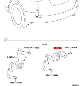 อะไหล่ตัวถังอากาศสำหรับ Lexus NX200T Toyota RAV4ด้านหลังซ้ายเซ็นเซอร์ระดับความสูง3พิน89408-42010 8940842010 - Product Image 5