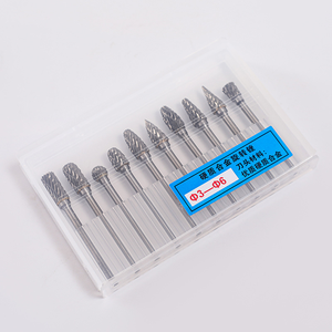 10Pcs 6mm Cylinder With End Cut Tungsten Carbide Rotary Burr Set Carbide Burr For Wood Working Carving - Product Image 2