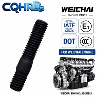 Engine Stud Bolt OE 612600114385 Fit for WEICHAI Diesel Engine for SINOTRUK HOWO Heavy-Truck Assembly Fastener Accessories
