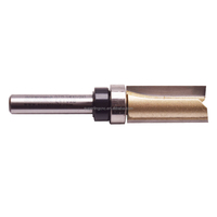 Fresas CNC con rodamientos de vástago de carburo para máquinas de grabado - Vástago de 1/2 y 1-1/4 pulgadas
