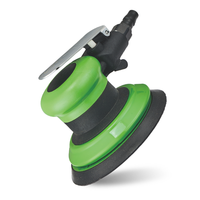 Ponceuse orbitale pneumatique de 5 pouces avec fixation auto-agrippante, disque de 125 mm, vitesse variable pour le polissage de la pierre, du bois et du métal