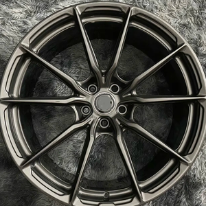 Jantes en alliage d'aluminium forgé <span class=keywords><strong>HW</strong></span> 1 pièce 5x112 5x120 5x114.3 5x100, jantes de voiture personnalisées à déport profond 18-22 pouces, neuves pour Audi - Product Image 5