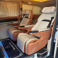 Siège-lit vertical électrique de luxe confortable et pivotant pour bus VIP Mercedes Sprinter, idéal pour voitures, camping-cars et fourgonnettes