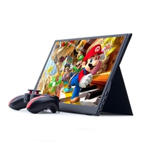 Monitor Portátil de 15.6 Pulgadas FHD 1920*1080P con Pantalla Dividida, Monitor Extensor Portátil de 15.6 Pulgadas con USB Tipo-C y HD-MI