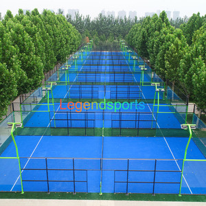 ขายโรงงานโดยตรงสนามพาเดลในร่มแบบพาโนรามาสนามเทนนิสพาย - Product Image 6