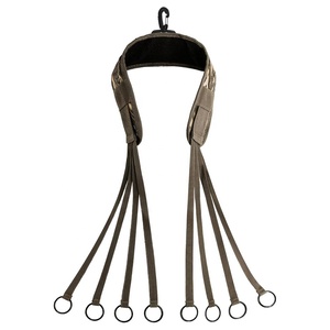 Correa de Camuflaje Resistente para Caza de Ciervos y Patos, Portador de Aves Acuáticas con 8 Anillos y Cinta de Nylon Duradera para Cazadores al Aire Libre - Product Image 2