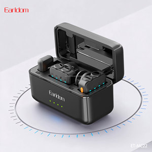 Micrófono inalámbrico Earldom Laval con estuche de carga para creadores de contenido, grabación de video, vlogs, podcasts, YouTube, TikTok - Product Image 5